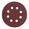 Круг абразивный шлифовальный под "липучку" ТУНДРА, перфорированный, 125 мм, Р80, 10 шт. 2603075 - фото 17103777