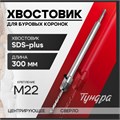 Хвостовик SDS-plus для коронок буровых ТУНДРА, центрирующее сверло, 300 мм, M22 2861585 - фото 17104994