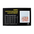 Набор медных прокладок, 30 размеров, 568 шт 2835511 - фото 17105479