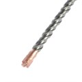 Бур по бетону ТУНДРА, крестовый наконечник, двойная спираль, SDS-plus, 6 х 160 мм 2771611 - фото 17106023