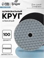 Алмазный гибкий шлифовальный круг ТУНДРА "Черепашка", для сухой шлифовки, 100 мм, № 10000 3594938 - фото 17107639
