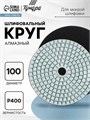 Алмазный гибкий шлифовальный круг ТУНДРА "Черепашка", для мокрой шлифовки, 100 мм, № 400 3594926 - фото 17107716