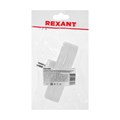 Тройник электрический REXANT, 6-10 А, без з/к, линейный, белый 3763099 - фото 17109161
