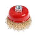 Щетка металлическая для УШМ ЛОМ, "чашка", М14, 75 мм 2767941 - фото 17109177