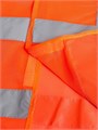 Жилет сигнальный, светоотражающий, оранжевый, 3 класс, размер 66×56 см, 60г/м2 3628610 - фото 17110628