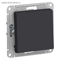 Выключатель SE ATLASDESIGN, 10 А, 1 клавиша, IP20, скрытый, карбон, ATN001011 4089415 - фото 17112352