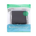 Выключатель SE ATLASDESIGN, 10 А, 1 клавиша, IP20, скрытый, карбон, ATN001011 4089415 - фото 17112353