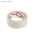 Лента малярная ЛОМ, самоклеящаяся, бумажная основа, 120 мкм, 36 мм x 23 м 4003614 - фото 17112496