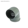 Отвод канализационный FLEXTRON, внутренний, d=110 мм, 90° 4404862 - фото 17114122