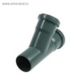 Тройник канализационный FLEXTRON, внутренний, d=50 х 50 мм, 45° 4404869 - фото 17114142