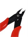 Кусачки для электроники ЛОМ mini, боковые, пластиковые рукоятки, 130 мм 4050916 - фото 17115447