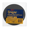 Магнитная лента ТУНДРА, с клеевым слоем, 12.5 х 1.5 мм, длина 3 м 4334647 - фото 17116120