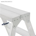 Стремянка ТУНДРА, алюминиевая, двухсторонняя, 4 ступени, 860 мм 4590974 - фото 17116651 Стремянка ТУНДРА, алюминиевая, двухсторонняя, 4 ступени, 860 мм 4590974 - фото 17116651