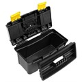 Ящик для инструмента ТУНДРА, 13", 320 х 175 х 160 мм, пластиковый, два органайзера 4649984 - фото 17116796