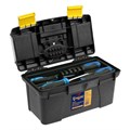 Ящик для инструмента ТУНДРА, 13", 320 х 175 х 160 мм, пластиковый, два органайзера 4649984 - фото 17116798