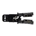 Кримпер-тестер ТУНДРА, с тестером кабеля, RJ-45 8P, RJ-12 6P, RJ-11 4P, вертикальный обжим 4476072 - фото 17116952 Кримпер-тестер ТУНДРА, с тестером кабеля, RJ-45 8P, RJ-12 6P, RJ-11 4P, вертикальный обжим 4476072 - фото 17116952