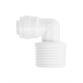 Переходник MIC-018, 1/4" х 1/2", угловой, цанга/резьба, для трубки фильтров, пластик 4863256 - фото 17119035