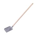 Лопата совковая, L = 141 см, с рёбрами жёсткости, деревянный черенок 1 сорта, МИКС 4854039 - фото 17119039