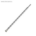 Бур по бетону ТУНДРА, двойная спираль, SDS-plus, 24 х 410 мм 4713149 - фото 17120160