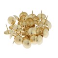 Гвозди ТУНДРА, декоративные, 19х22 мм, золото, 200 шт 4647159 - фото 17120755