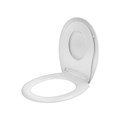 Сиденье для унитаза "Уклад" СУ  80C.09.80 СЕМЕЙНОЕ, с детской накладкой, 2 в 1 5223726 - фото 17121033