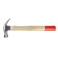 Молоток-гвоздодер ЛОМ, деревянная рукоятка, 225 г 4987613 - фото 17121841