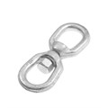 Вертлюг петля-петля ТУНДРА krep, 12 мм, оцинкованный, 1 шт. 5302114 - фото 17122009