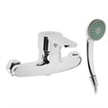 Смеситель для душа ZEIN Z2747, картридж 35 мм, с душевым набором, хром 5118179 - фото 17122142