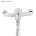 Смеситель для ванны ZEIN Z0151, картридж керамика 35 мм, с душевым набором, хром 5118180 - фото 17122153