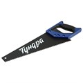 Ножовка по дереву ТУНДРА, 2К рукоятка, тефлоновое покрытие, 3D заточка, 7-8 TPI, 350 мм 5155406 - фото 17123209