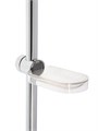 Душевая стойка ZEIN H01, с пластиковой прозрачной мыльницей и крепежом, хром 5149044 - фото 17123294