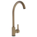 Cмеситель для кухни Accoona A4594KE, однорычажный, высокий излив, латунь, цвет песочный 5491653 - фото 17123721