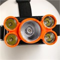 Фонарь налобный аккумуляторный, 5 Вт, 800 мАч, 5 led, 4 режима 5307364 - фото 17123944
