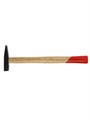 Молоток слесарный ЛОМ, квадратный боек, деревянная рукоятка, 100 г 4987608 - фото 17124057