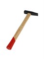 Молоток слесарный ЛОМ, квадратный боек, деревянная рукоятка, 100 г 4987608 - фото 17124059