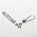Лазерная указка, с карабином, дальность 1 км, 3 LR 44, 7.3 х 1.2 см, серебряная 5105949 - фото 17124065