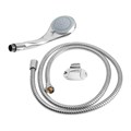 Набор для душа ZEIN Z0203, шланг 150 см, держатель, лейка 3 режима, хром 5149042 - фото 17124581