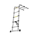 Стремянка-лестница телескопическая ТУНДРА, раскладная, алюминиевая, 1.6 х 1.6 м 5239894 - фото 17125456
