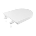 Сиденье для унитаза "АНИ Пласт" WS0300, крепление пластик, белое 6623796 - фото 17125630