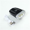 Фонарь велосипедный аккумуляторный, 1 Вт, 100 лм, 600 мАч, 6 LED, 4 режима, от USB 5464386 - фото 17125944
