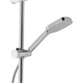 Душевая система ZEIN Z1004, тропическая и ручная лейка, шланги, стойка, мыльница, хром 5478298 - фото 17126889