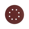 Круг абразивный шлифовальный под "липучку" ТУНДРА, перфорированный, 150 мм, Р40, 5 шт. 5354664 - фото 17127328