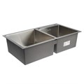 Мойка кухонная AFLORN AF97843-D, врезная, двойная, S=3,0 и 0,8 мм, 78х43х22 см, сифон, сатин 6957238 - фото 17127854 Мойка кухонная AFLORN AF97843-D, врезная, двойная, S=3,0 и 0,8 мм, 78х43х22 см, сифон, сатин 6957238 - фото 17127854