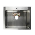 Мойка кухонная AFLORN AF96050, врезная, S=3,0 и 0,8 мм, 60х50х22 см, сифон, сатин 6957250 - фото 17127934