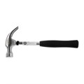 Молоток-гвоздодер ЛОМ, металлическая обрезиненная рукоятка, 225 г 5271056 - фото 17128392