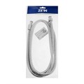 Душевой шланг ZEIN Z19PS, 200 см, цинковые гайки 1/2", запрессовочная втулка латунь, хром 5482376 - фото 17128701