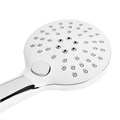 Душевая лейка ZEIN Z419, кнопочная, пластик, 3 режима, цвет хром 5482405 - фото 17128782