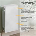 Экран на чугунный радиатор ZEIN Гольф, 595х380 мм, 4 секции, металлический, перфорированный 7087905 - фото 17129362