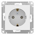 Розетка SE ATLASDESIGN, 16 А, 250 В, встраиваемая, с з/к, IP20, белая, ATN000143 7085401 - фото 17129398