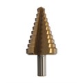 Сверло ступенчатое ТУНДРА, HSS, TiN, трехгранный хвостовик, 9 - 36 мм 5570237 - фото 17129480